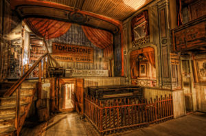 Inside the The Bird Cage Theatre, Tombstone